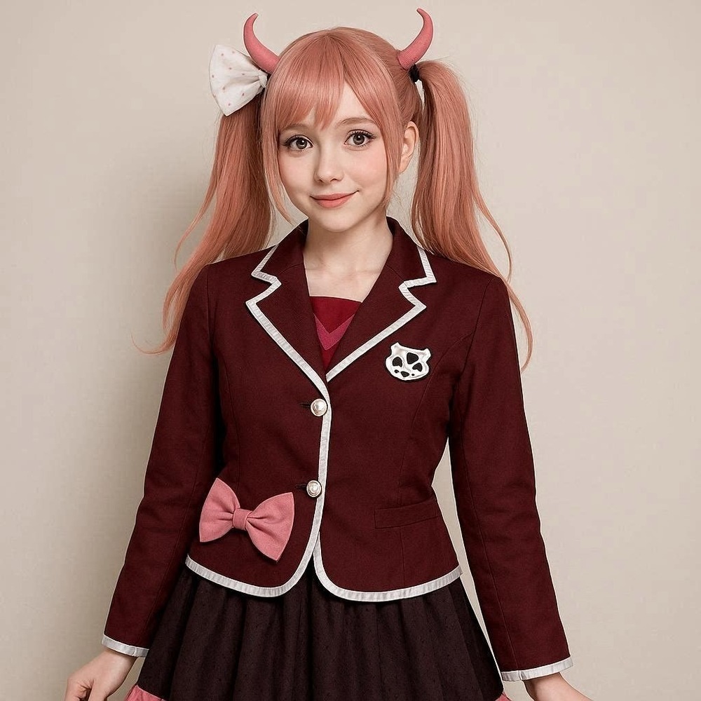 Danganronpa Another Episode Utsugi Kotoko Cosplay Uniform Costume Women